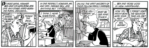 Doonesbury on Monday January 29, 1996 Comic Strip