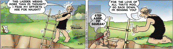 Alley Oop on Monday July 25, 2016 Comic Strip