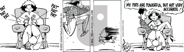 Rose is Rose - Tuesday January 23, 2001 Comic Strip