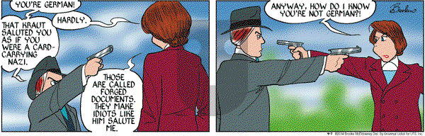 9 Chickweed Lane on Monday April 7, 2014 Comic Strip
