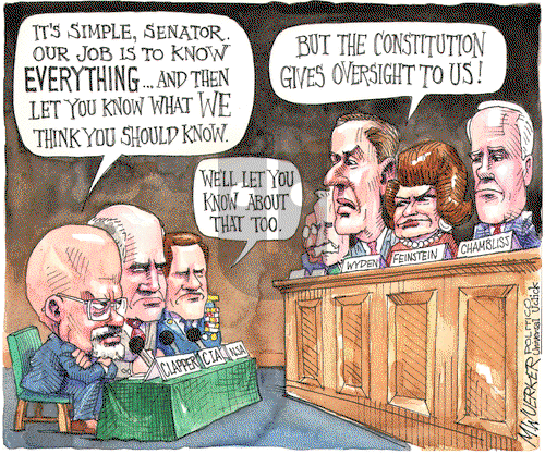 Matt Wuerker - Monday February 3, 2014 Comic Strip