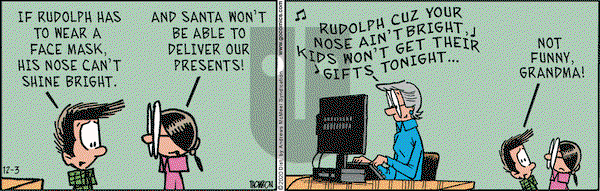 Grand Avenue on Thursday December 3, 2020 Comic Strip
