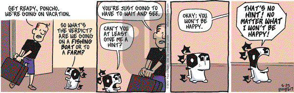 Pooch Cafe on Monday June 25, 2012 Comic Strip