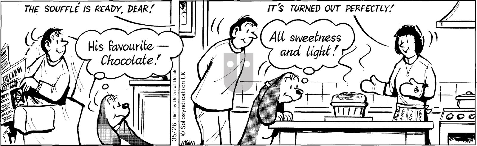 Fred Basset on Monday May 26, 2014 Comic Strip
