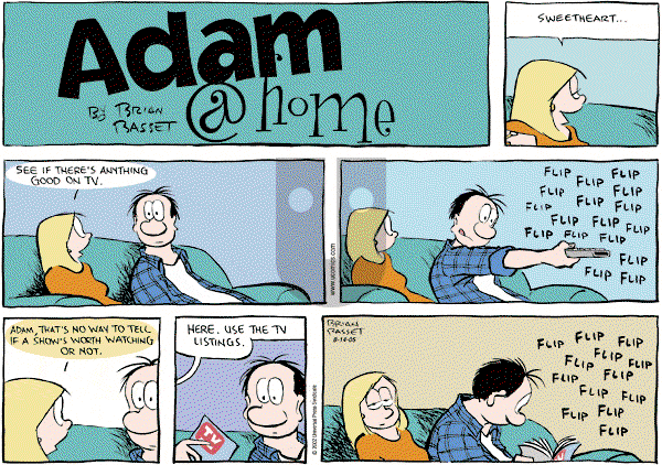 Adam@Home - Sunday August 14, 2005 Comic Strip