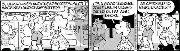Drabble on Monday February 23, 1998 Comic Strip