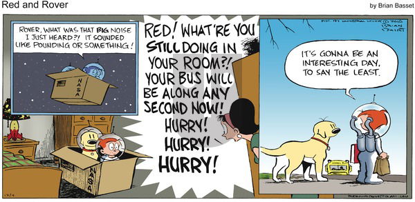 Red and Rover on Sunday December 4, 2016 Comic Strip