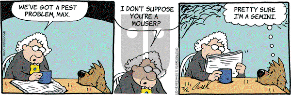 Lola on Tuesday March 6, 2018 Comic Strip