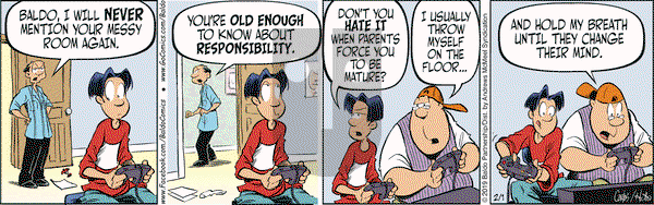 Baldo on Friday February 1, 2019 Comic Strip
