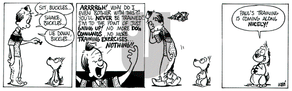 Buckles on Thursday May 22, 2025 Comic Strip