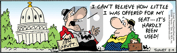 Frank and Ernest - Wednesday February 4, 2009 Comic Strip
