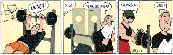 Luann on Monday June 21, 2004 Comic Strip
