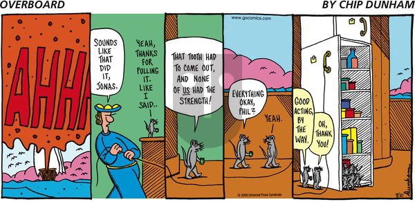 Overboard on Sunday September 21, 2008 Comic Strip