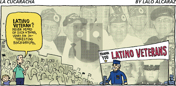 La Cucaracha on Sunday November 9, 2008 Comic Strip