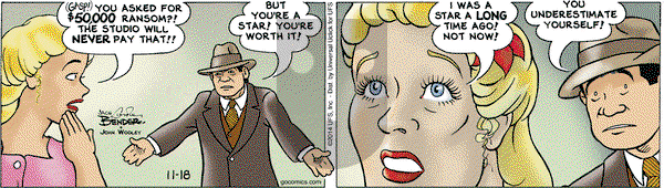 Alley Oop on Tuesday November 18, 2014 Comic Strip