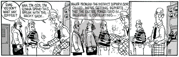 Monty on Saturday March 8, 2003 Comic Strip