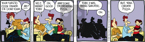 The Buckets on Wednesday February 5, 2014 Comic Strip