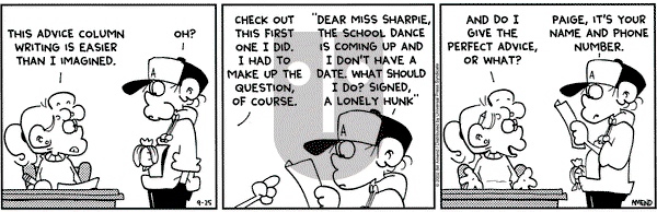 FoxTrot on Wednesday September 25, 2002 Comic Strip