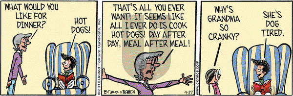 Grand Avenue on Tuesday April 27, 2010 Comic Strip