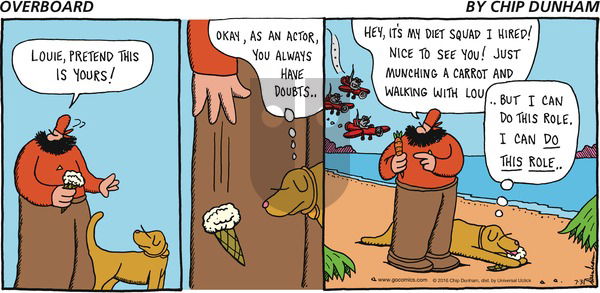 Overboard on Sunday July 31, 2016 Comic Strip