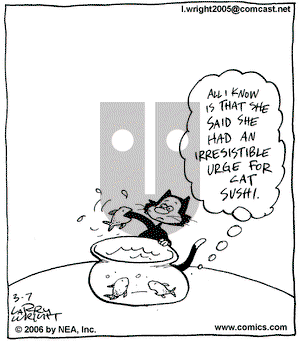 Kit 'N' Carlyle on Tuesday March 7, 2006 Comic Strip