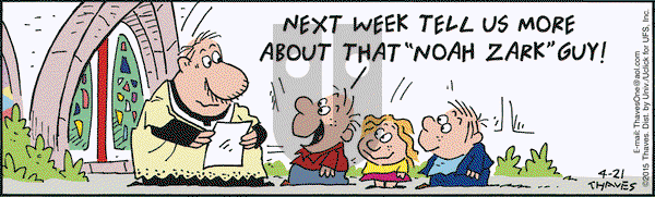 Frank and Ernest on Tuesday April 21, 2015 Comic Strip