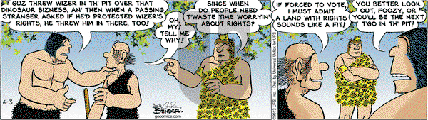 Alley Oop on Monday June 3, 2013 Comic Strip