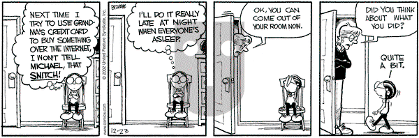 Grand Avenue on Monday December 23, 2002 Comic Strip