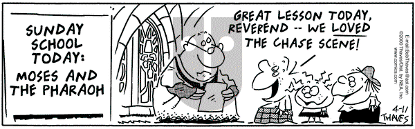 Frank and Ernest on Thursday July 11, 2002 Comic Strip