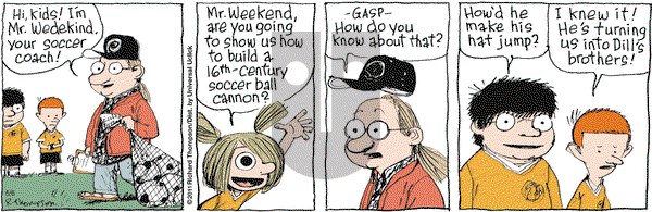 Cul de Sac on Friday May 6, 2011 Comic Strip