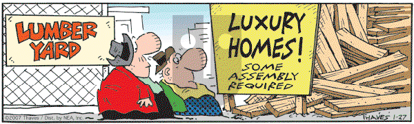 Frank and Ernest - Saturday January 27, 2007 Comic Strip