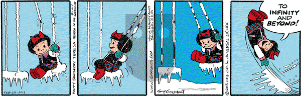 Nancy on Monday February 25, 2013 Comic Strip
