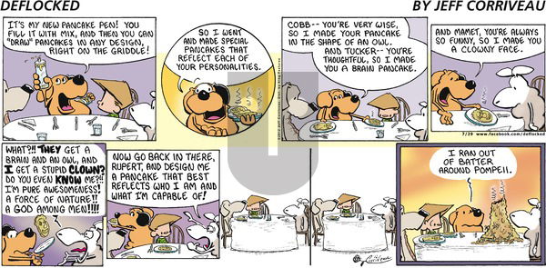 DeFlocked on Sunday July 29, 2012 Comic Strip