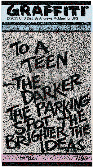 Graffiti on Wednesday July 30, 2025 Comic Strip