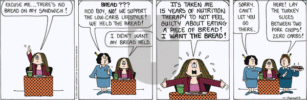 Cathy Classics on Wednesday November 24, 2004 Comic Strip