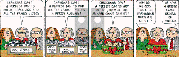 Cathy Classics on Tuesday December 25, 2001 Comic Strip