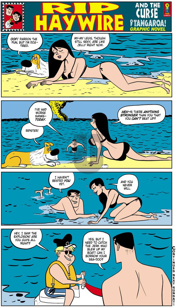 Rip Haywire on Sunday November 9, 2014 Comic Strip