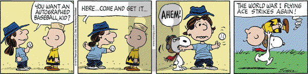 Peanuts - Friday July 8, 2022 Comic Strip