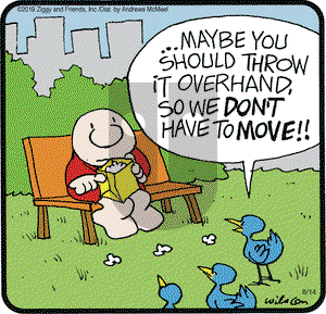 Ziggy on Wednesday August 14, 2019 Comic Strip