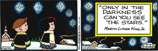 Nancy on Monday January 20, 2014 Comic Strip
