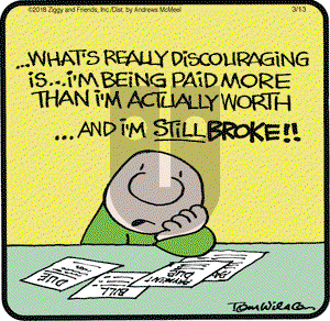Ziggy on Tuesday March 13, 2018 Comic Strip