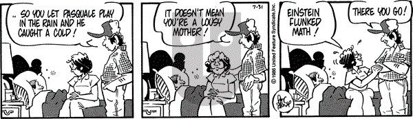 Rose is Rose on Thursday July 31, 1986 Comic Strip
