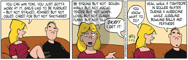 Luann on Friday May 23, 2003 Comic Strip