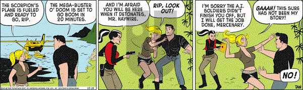 Rip Haywire on Monday October 15, 2018 Comic Strip