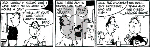 Luann on Saturday July 8, 1989 Comic Strip