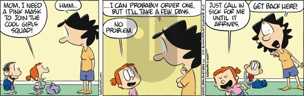 Baby Blues on Monday August 17, 2020 Comic Strip