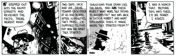 Calvin and Hobbes on Wednesday February 7, 1990 Comic Strip