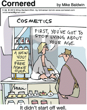 Cornered on Friday July 16, 2010 Comic Strip