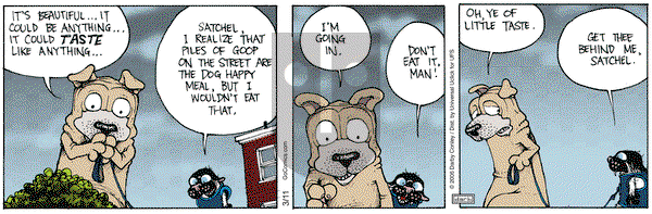 Get Fuzzy on Tuesday March 11, 2014 Comic Strip