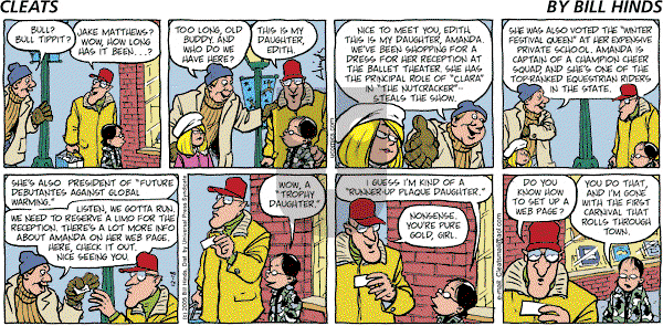 Cleats - Sunday December 18, 2005 Comic Strip